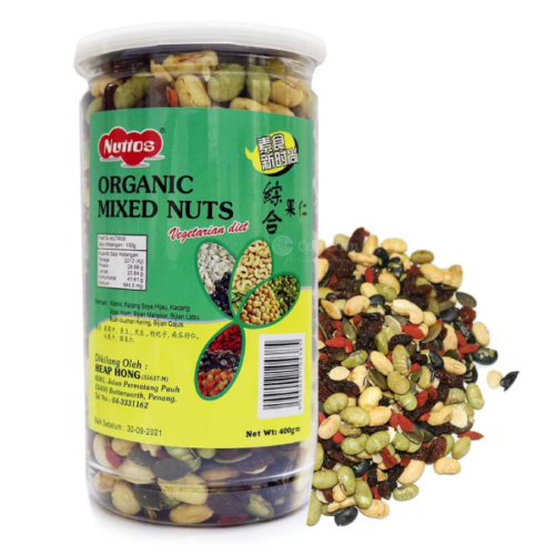 NUTTOS Organic Mixed Nuts 400gm