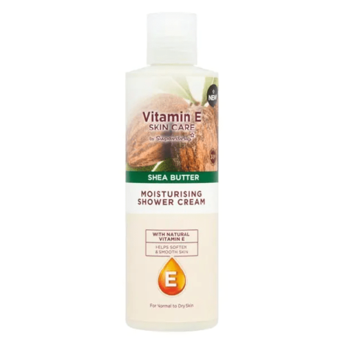 Superdrug Vitamin E Moisturising Shower Cream Shea Butter 250ml