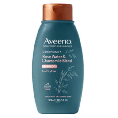 Aveeno Gentle Moisture+ Rose Water & Chamomile Blend Shampoo 354ml