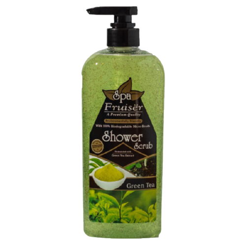 Fruiser Shower Scrub Green Tea 730ml