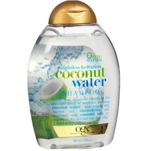 Ogx weightless hydration +coconut water shampoo 385ml