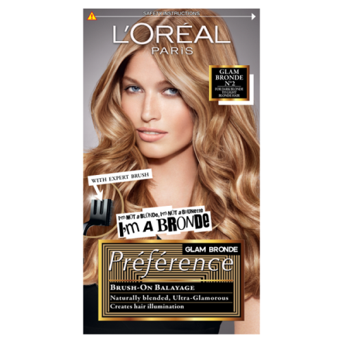 Loreal Preference Glam Highlights by L’Oreal Paris Dark Blonde to Light Blonde 02