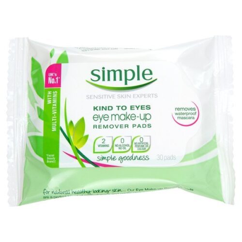 Simple Kind To Eyes Eye Make-Up Remover Pads 30s