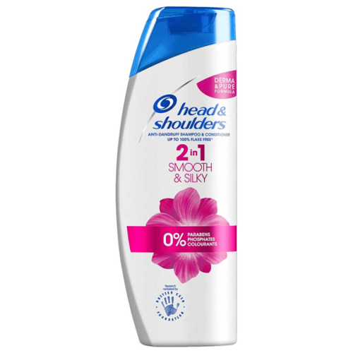 Head And Shoulders 2 In 1 Smooth And Silky Shampoo & Conditioner 450ml