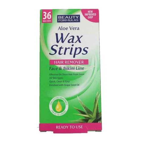 Beauty Formulas Hair Removal Wax Strips