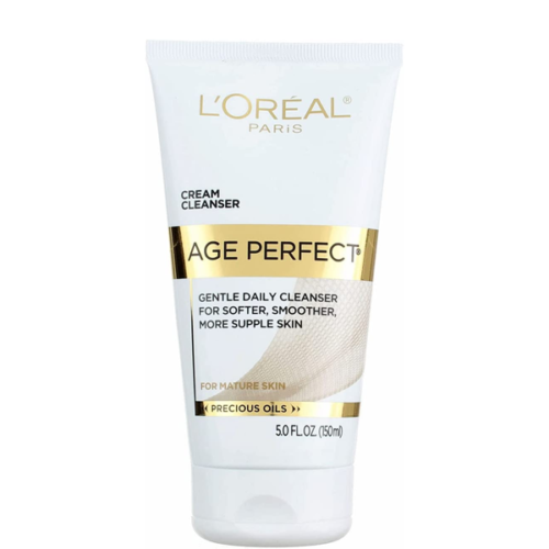 Loreal Paris Age Perfect Facial Cream Cleanser For Mature Skin, 5 Oz