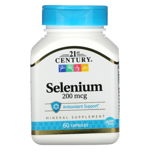 21st Century Selenium 200 mcg 60 Capsules