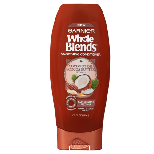 Garnier Whole Blends Smoothing Conditioner, Coconut Oil/Cocoa Butter 370ML