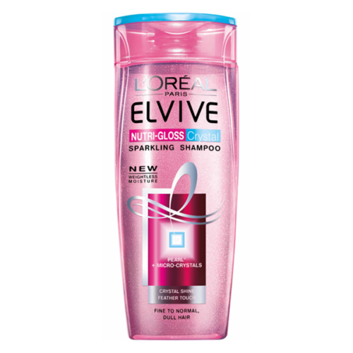 Loreal Elvive Nutri Gloss Crystal Sparkling Shampoo 250ml