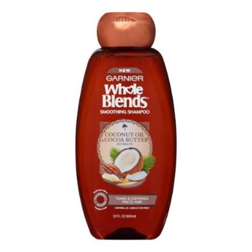 Garnier, Whole Blends, Smoothing Shampoo, Coconut Oil & Cocoa Butter 370ML