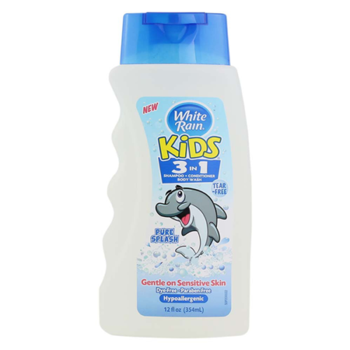 White Rain Kids 3-in-1 Shampoo/Conditioner Pure Splash 354 ml