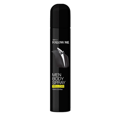 Follow Me Men Body Spray Yellow 75ml