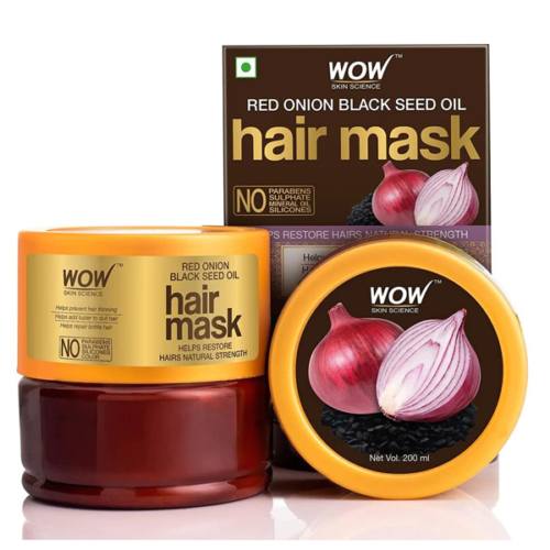 Wow Red Onion Black Seed Oil Hair Mask-200ml