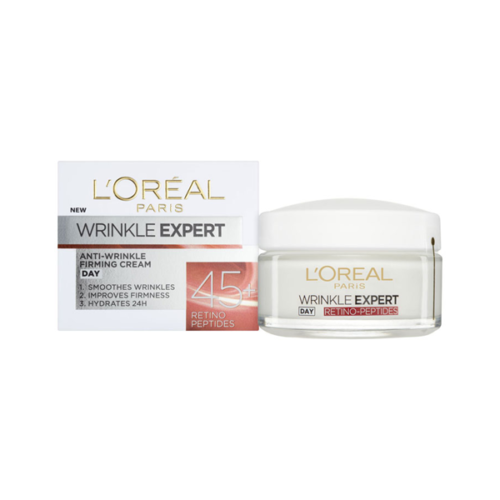 Loreal Paris Wrinkle Expert Anti Wrinkle Intensive Day Cream 45+ Retino Peptides 50ml