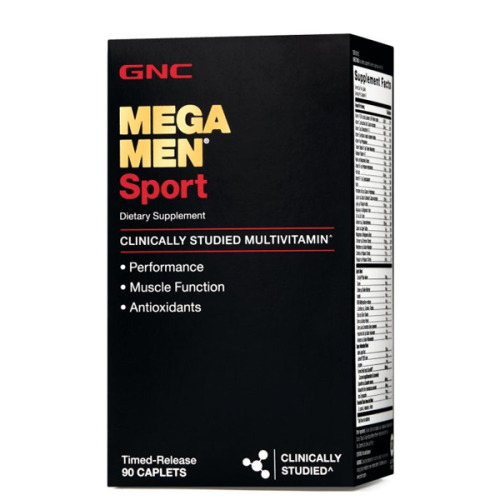 Gnc Mega Man Sport Dietary Supplement 90s