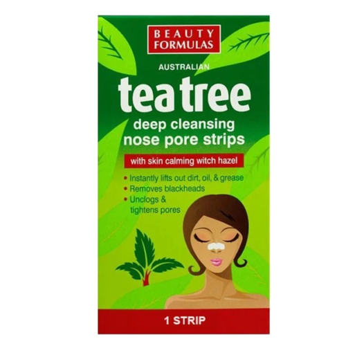 Beauty Formulas Tea Tree Cleansing Nose Pore Strip