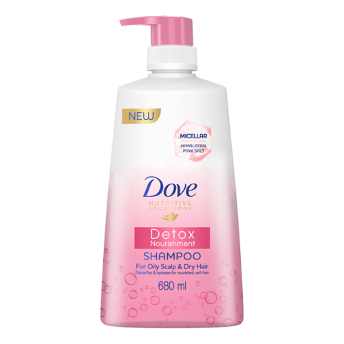 Dove Detox Nourishment Shampoo 450ml