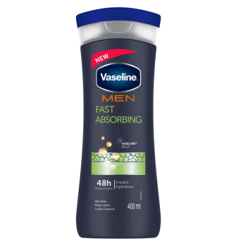 Vaseline Men Fast Absorbing Body Lotion 400ml