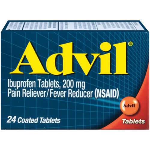 Advil Pain and Headache Reliever Ibuprofen 200 Mg 24Tablets