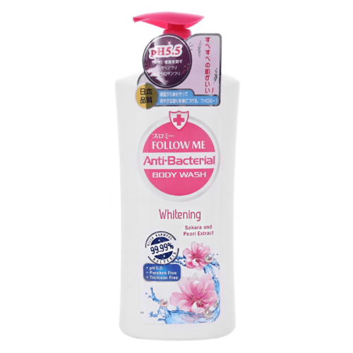 Follow Me Shower Gel Moisturizing And Brightening Whitening 1000ml