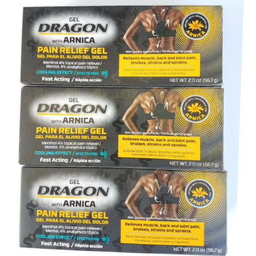 Dragon With Arnica Pain Relief Gel