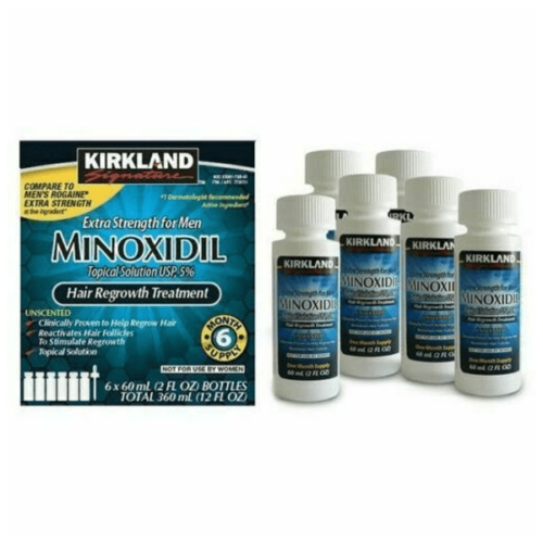 Minoxidil-5% Extra Strength Hair Regrowth for Men-6 Month Supply