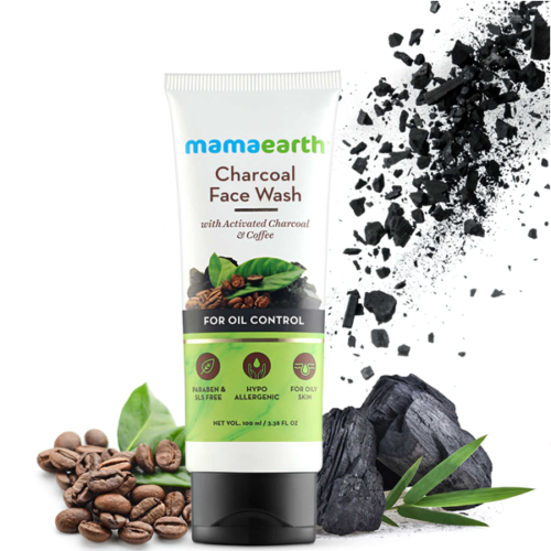 Mamaearth charcoal facewash for oil control 100ml