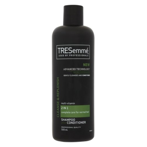 TRESemme Cleanse & Replenish 2 In 1 Shampoo Plus Conditioner For Normal Hair 500ml