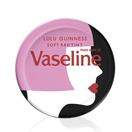 Vaseline Lulu Guinness Lip Balm Tin Soft Red Tint