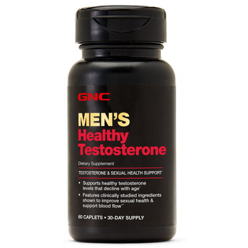 GNC Men’s Healthy Testosterone 60 Caplets