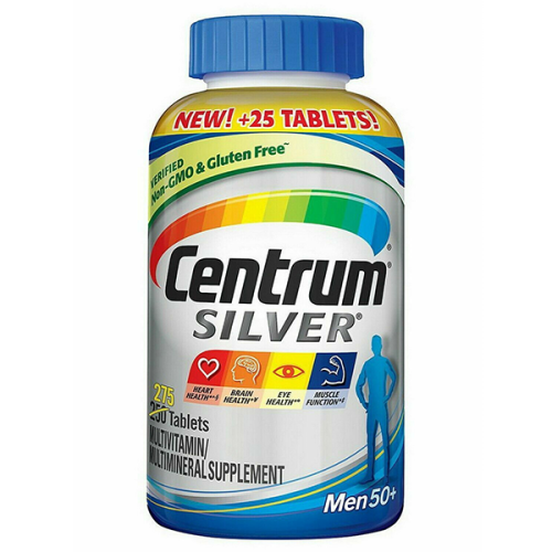 Centrum Silver for Men 50+ Multivitamin Multimineral 275 Tablets