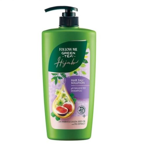 Follow Me Green Tea Hijab Hair Fall Solution Shampoo-650ml