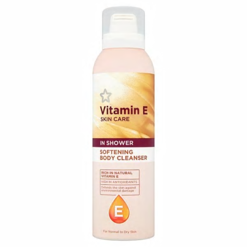 Superdrug Vitamin E Softening Shower Cleanser 150ml