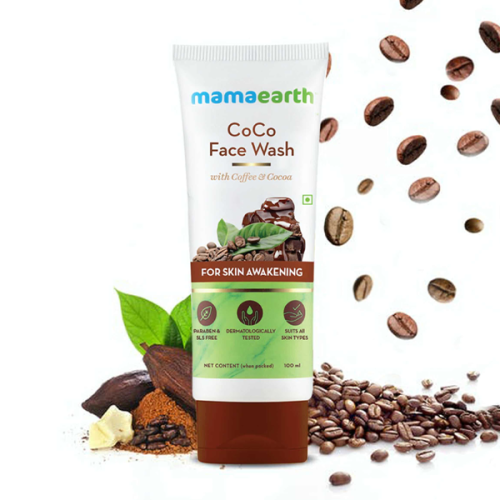 CoCo Face Wash with Coffee & Cocoa for Skin Awakening-100ml