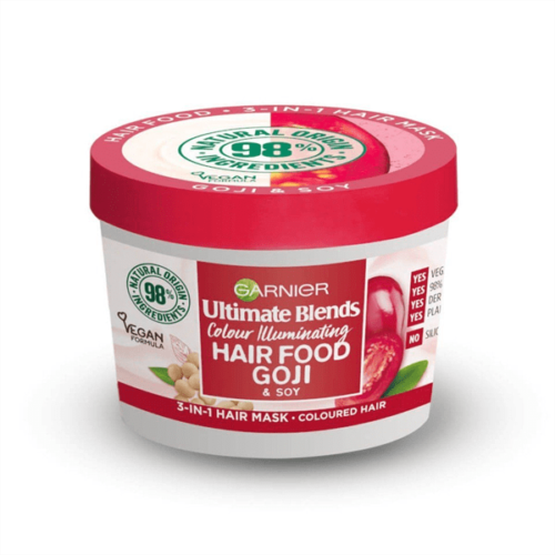 Garnier Ultimate Blends Hair Food Goji 3-in-1 Hair Mask Treatment – 390ml