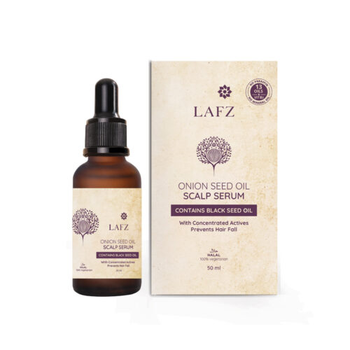 LAFZ Halal Onion Seed Oil Scalp Serum 50ml