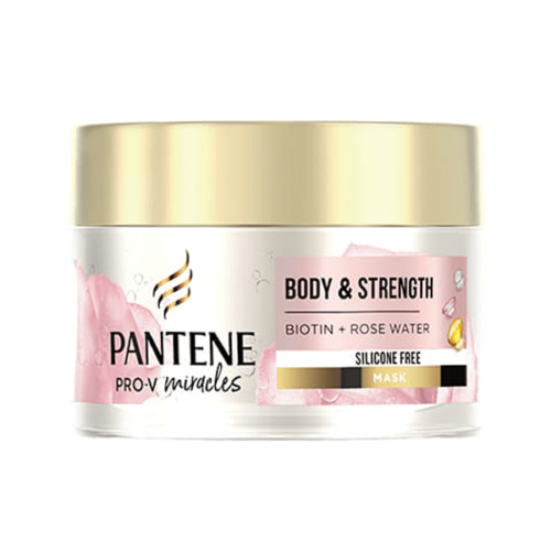 Pantene Body & Strength Silicone Free Hair Mask 160ml