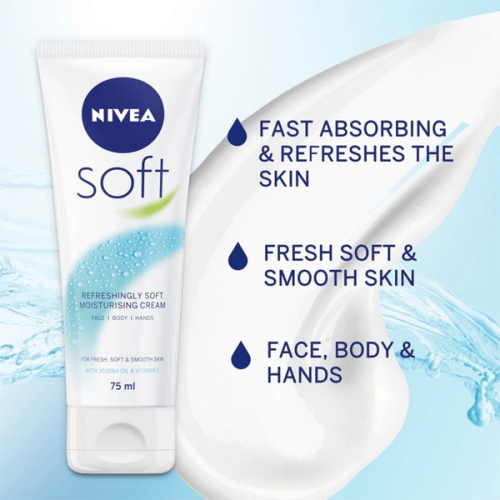 Refreshingly Soft Moisturising Cream-75ml