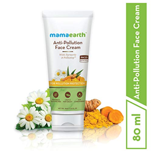 Mama Earth Anti-Pollution Face Cream Pm 2.5 Protection-80g