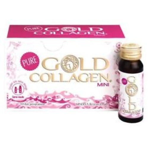 Boots Pure Gold Collagen Mini 10 Day Programme Food Supplement – 10 x 30ml