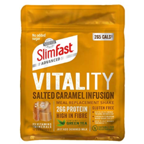 SlimFast Vitality Salted Caramel Infusion Powder 400g