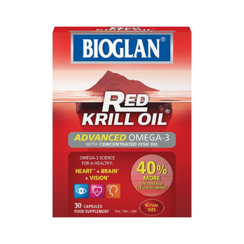 Bioglan Red Krill Oil Advanced Omega-3 30 Capsules