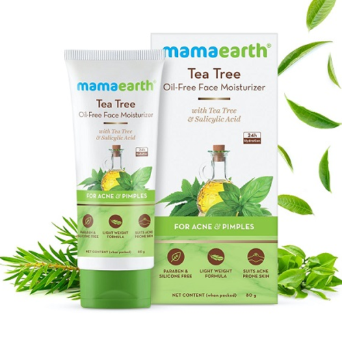 Mamaearth Tea Tree Oil-Free Moisturizer-80g