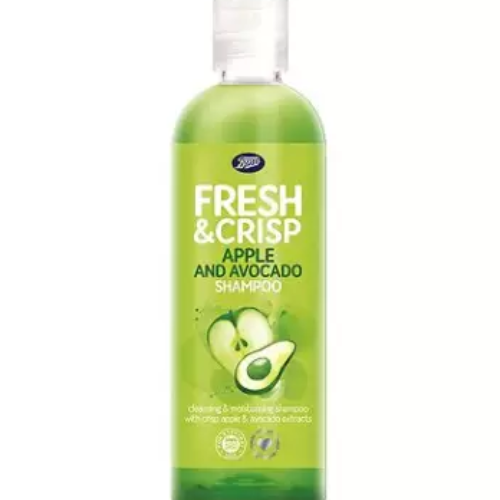 Boots Fresh & Crisp Apple & Avocado Shampoo 500ml