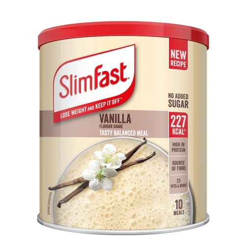 SlimFast High Protein Simply Vanilla Flavour Powder 375g