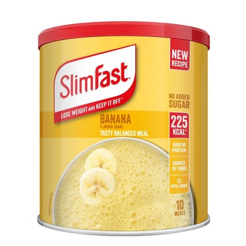 SlimFast High Protein Blissful Banana Flavour Powder 375g