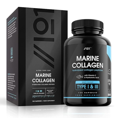 Alpha01 Marine Collagen 1000mg | 120 High Strength Capsules