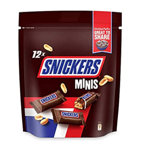 Snickers Minis Pouch-2 X 180 Gm