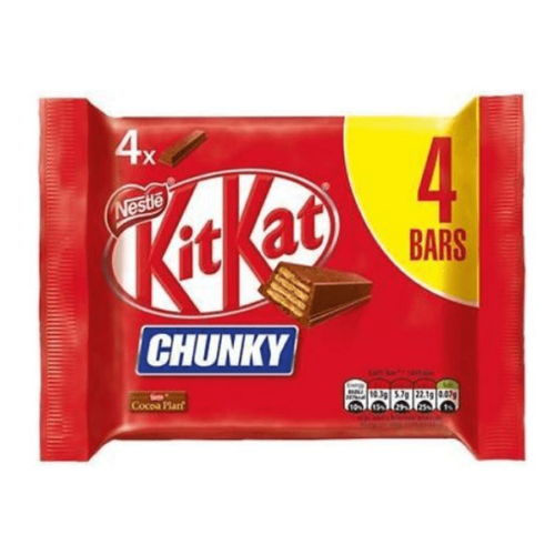 Kitkat Chunky 4 Bars 160g