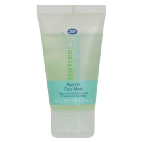 Boots Tea Tree & Witch Hazel Peel Off Face Mask 50ml